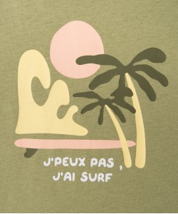 Tee-shirt à manches courtes avec motif estival bébé garçon[MISSING]